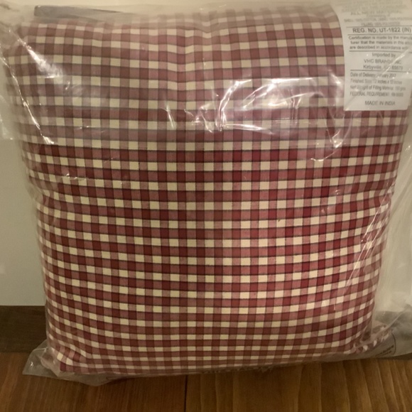 Liberty Bell Independence Pillow New in  plastic 12x12 - Picture 4 of 4